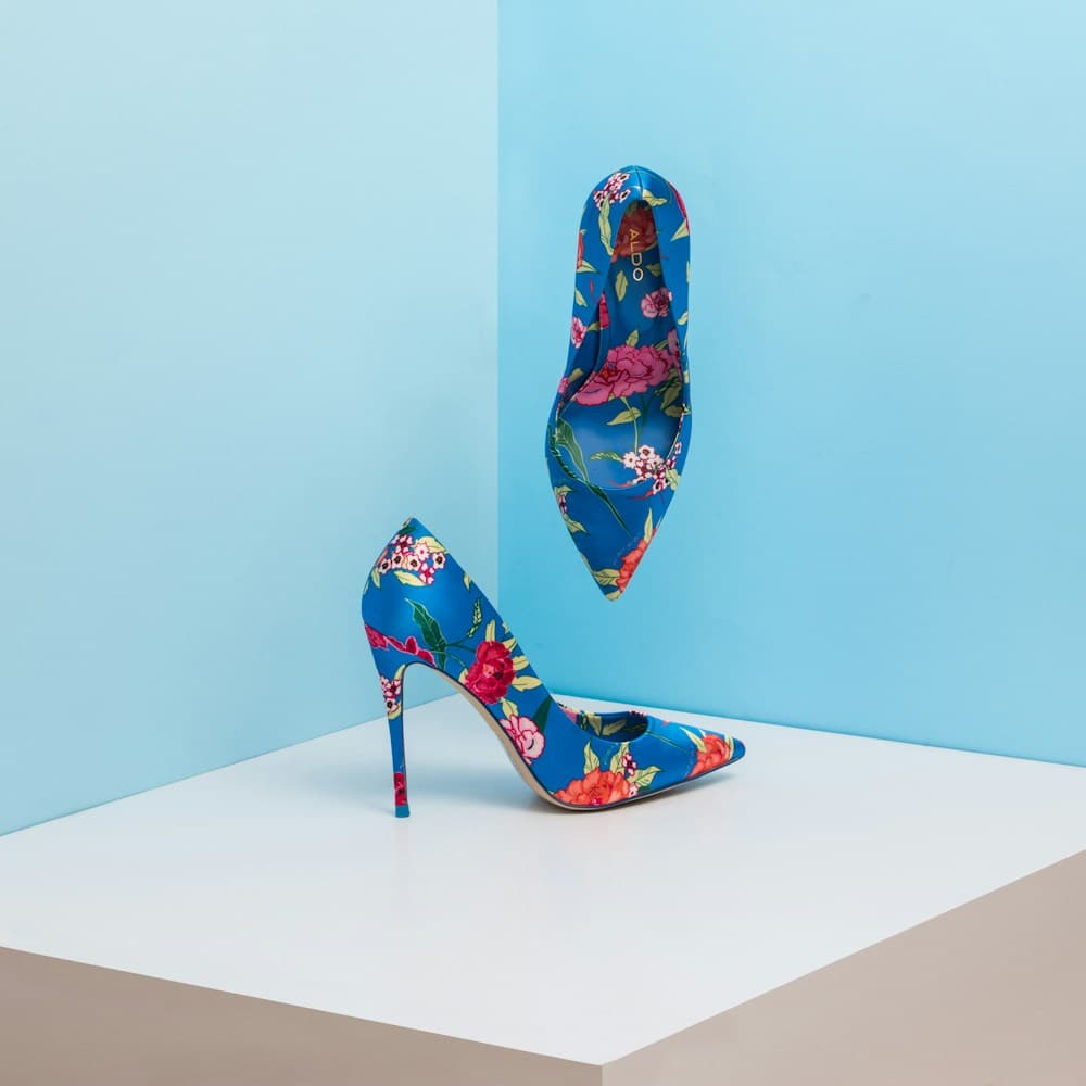 Designer archive — Décolleté floreali · taglia 38