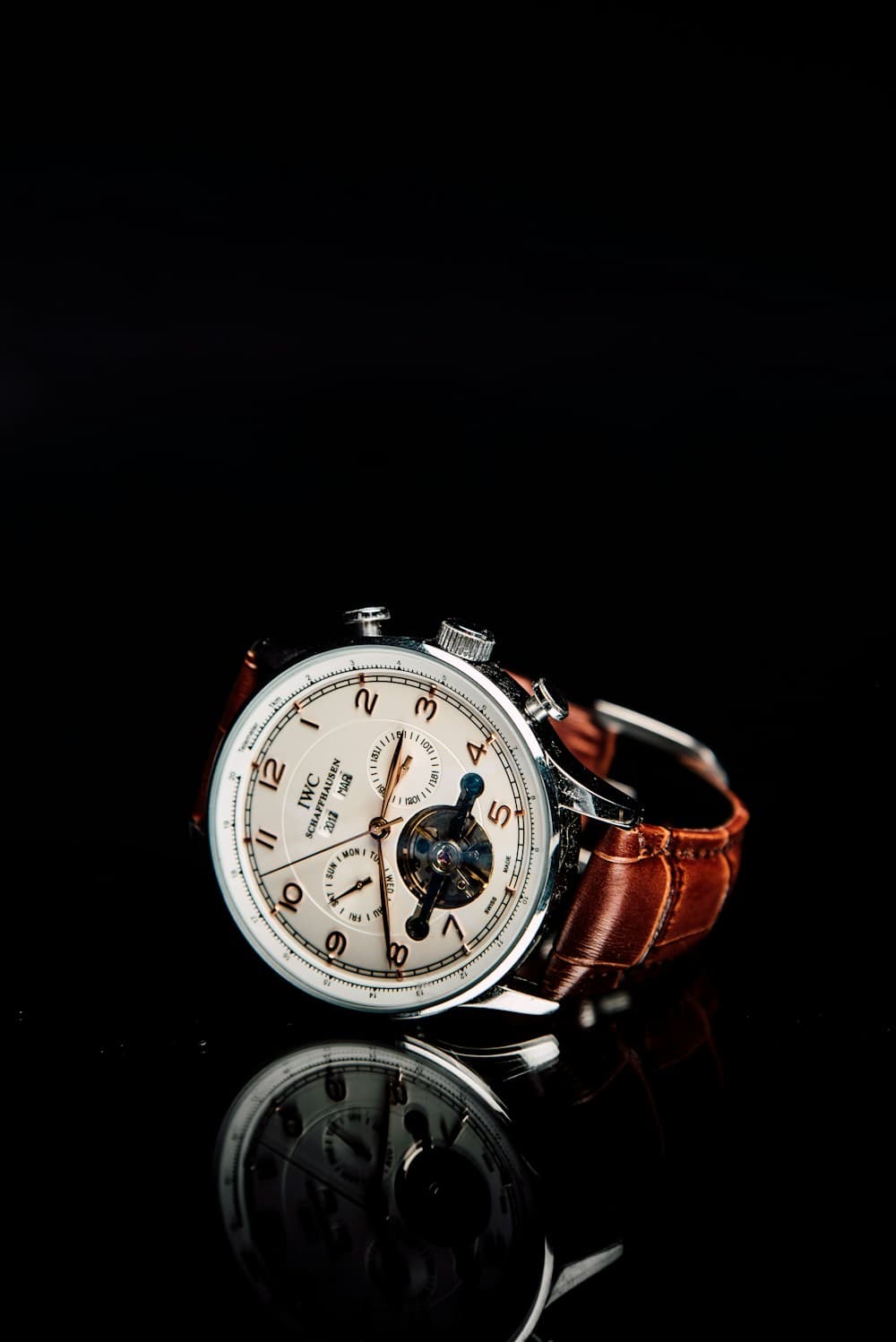 Selezione vintage — Cronografo · cinturino in pelle